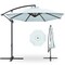 Best Choice Products 10ft Offset Hanging Outdoor Market Patio Umbrella w/ Easy Tilt Adjustment